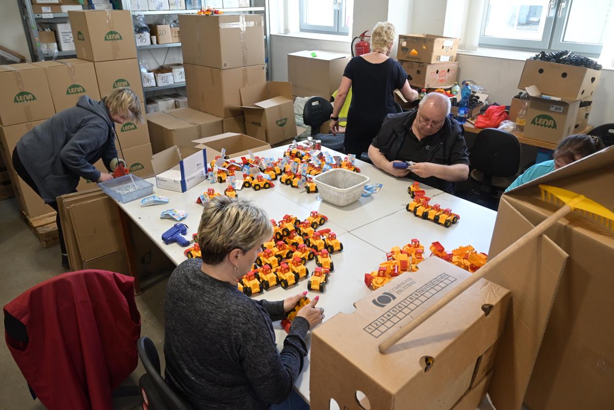 Pohled do prostor kompletační dílny.